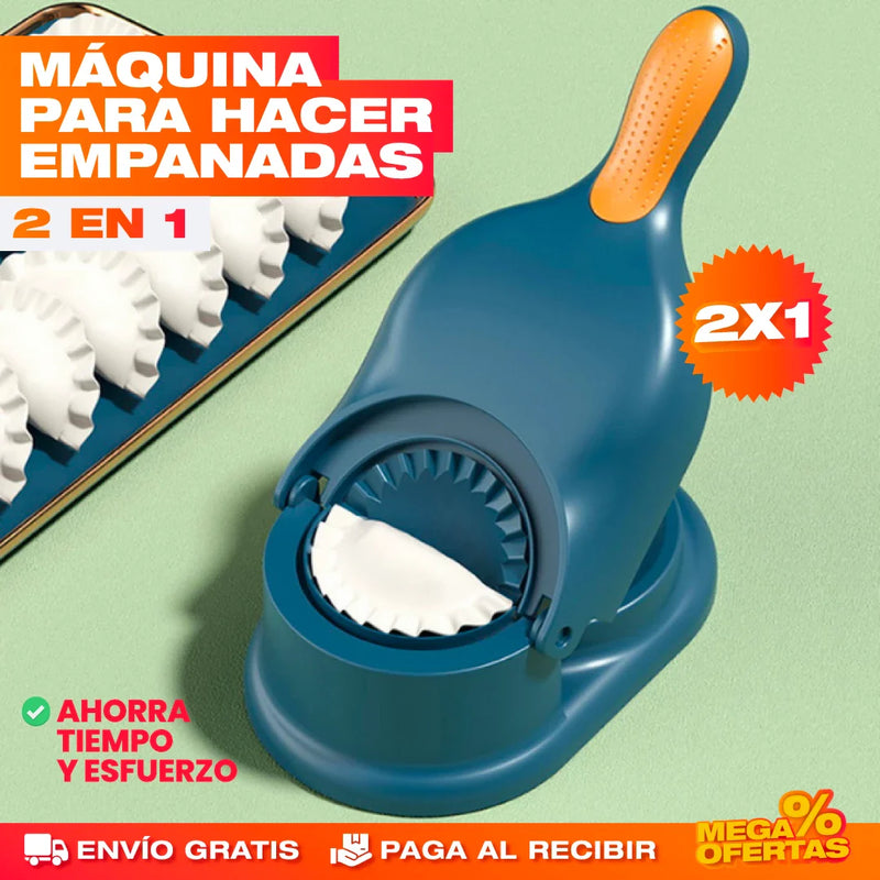 PROMO 2X1 MÁQUINA PARA HACER EMPANADAS 2 EN 1