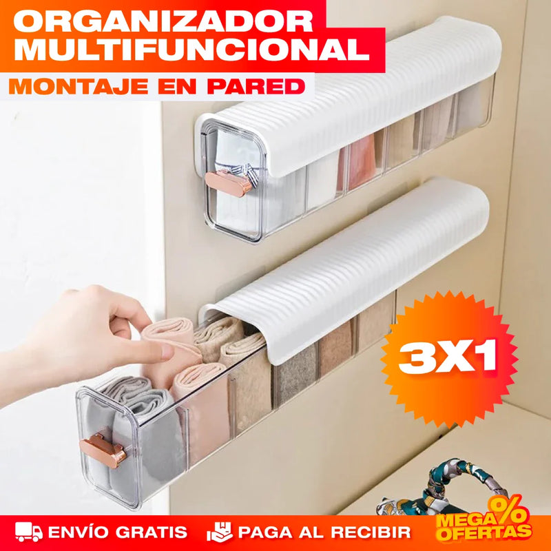 PROMO 3X1 ORGANIZADOR MULTIFUNCIONAL DE PARED