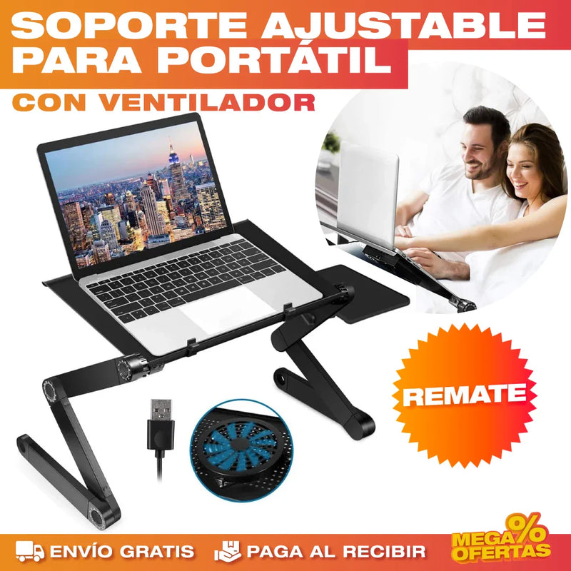 SOPORTE AJUSTABLE PARA COMPUTADOR PORTÁTIL