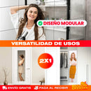 PROMO 2X1 LÁMINA DE ESPEJO ACRÍLICA ADHESIVA