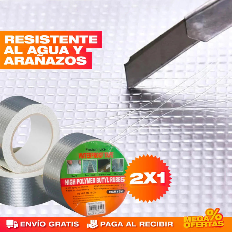 2x1 CINTA IMPERMEABLE REPARA FUGAS (5 METROS)