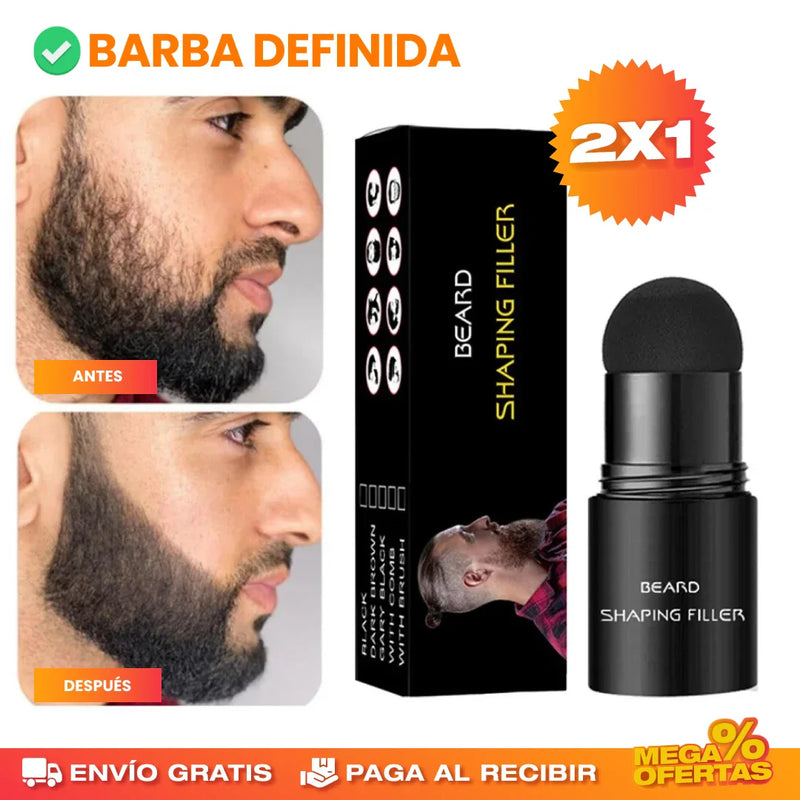 2X1 RELLENO PARA BARBA POTENCIADOR Y REPARADOR