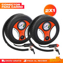 PROMO 2X1 COMPRESOR DE AIRE PORTÁTIL PARA LLANTAS