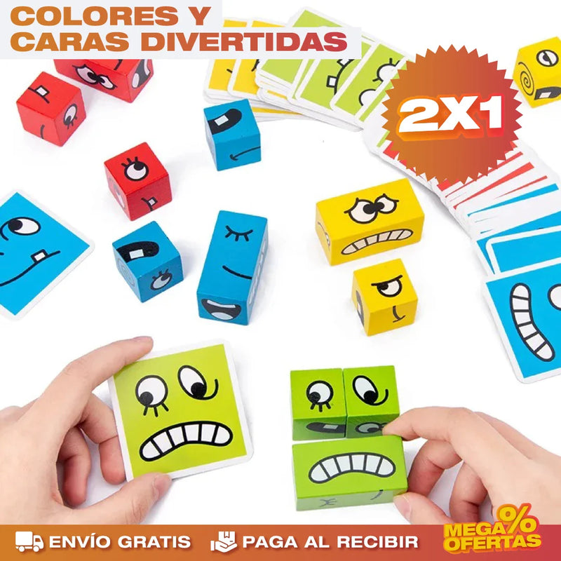 PROMO 2X1 JUEGO DIDÁCTICO DE EMOJI PARA TODA LA FAMILIA