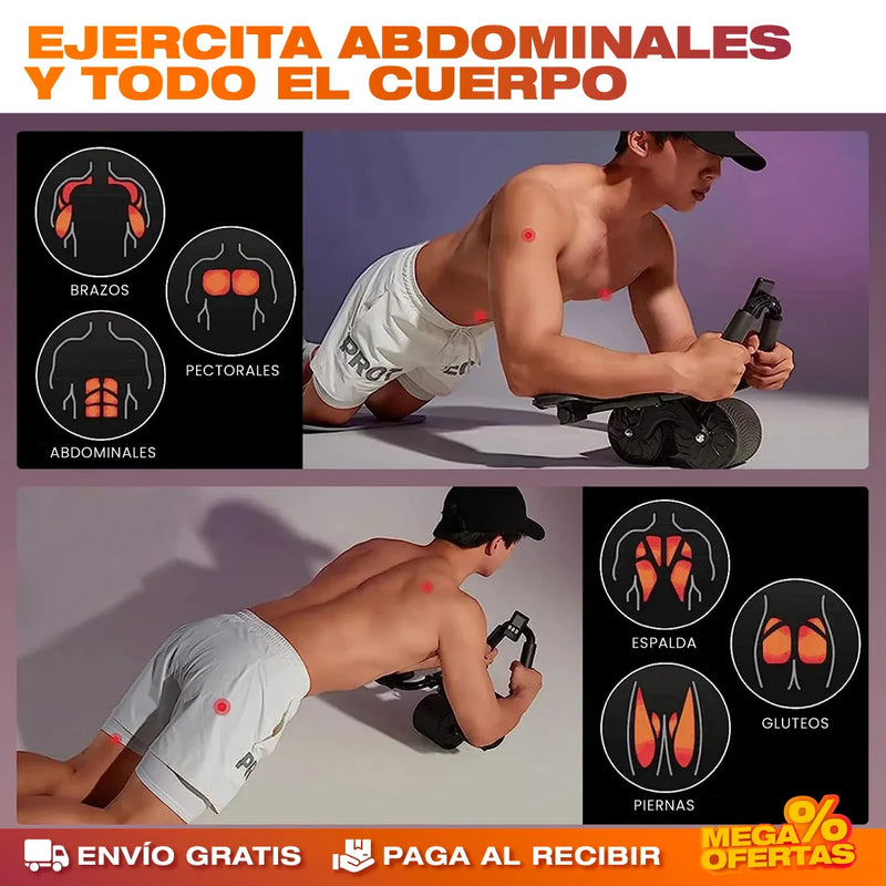 RUEDA ABDOMINAL REBOTE ASISTIDO AUTOMÁTICO