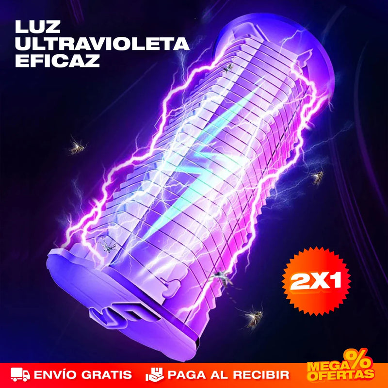 PROMO 2X1 BOMBILLA LED ANTIMOSQUITO 2 EN 1