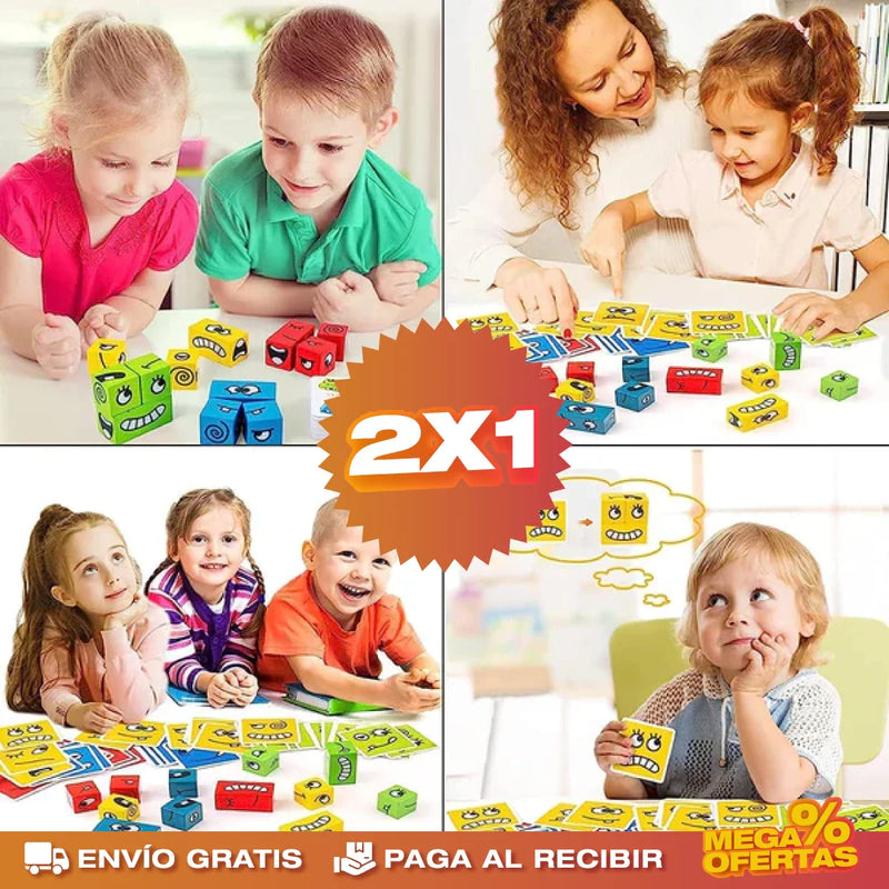 PROMO 2X1 JUEGO DIDÁCTICO DE EMOJI PARA TODA LA FAMILIA