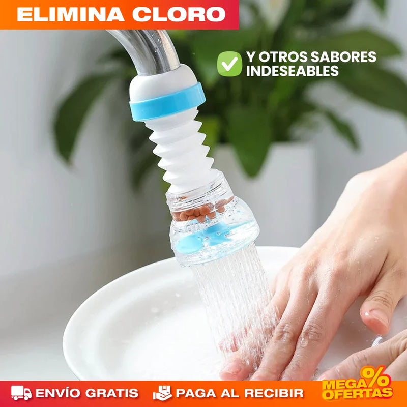 PROMO 3X1 FILTRO GIRATORIO Y PURIFICADOR DE AGUA