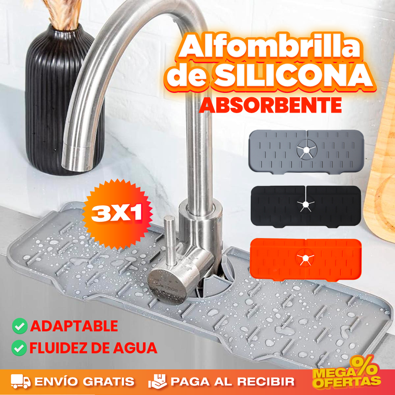 PROMO 3X1 ALFOMBRILLA DE SILICONA ABSORBENTE