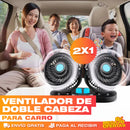 2X1 VENTILADOR DE DOBLE CABEZA PARA VEHÍCULO 🚗