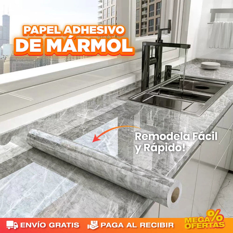 (2X1) PAPEL ADHESIVO DE MARMOL